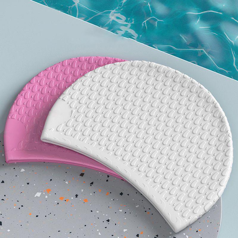 Swim Hat Silicone - Touca de Natação Profissional de Silicone
