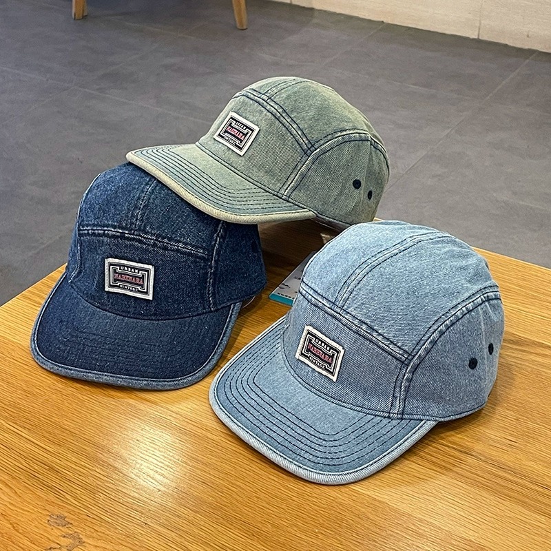 Corduroy Cap 5 Panel - Bonés de beisebol de ganga com