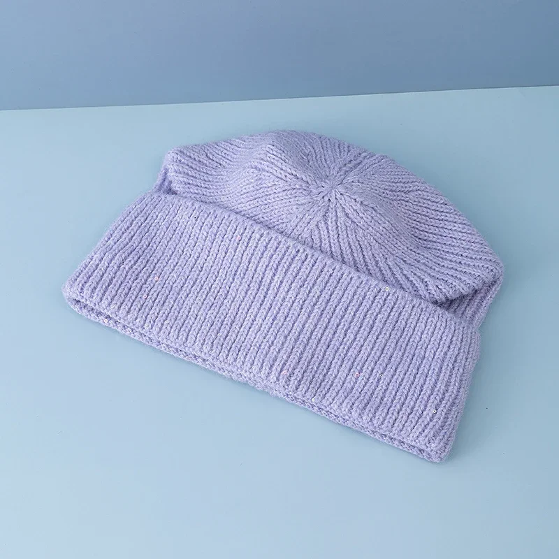 Novo gorro de malha canelada c - Beanie Cuffed Knit avaliação e preço