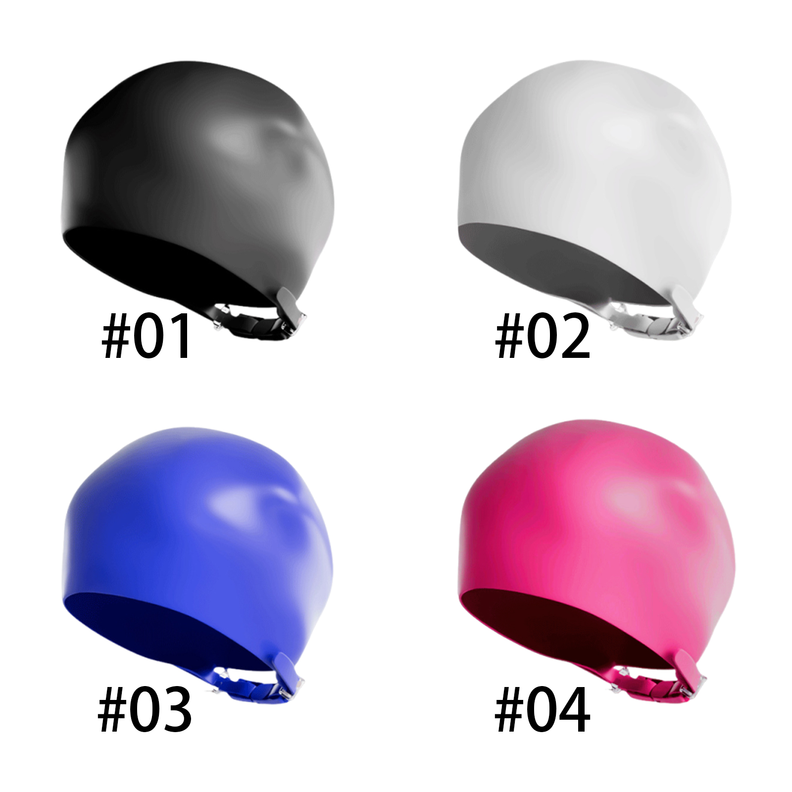 Chapéu de natação de tamanho g - Swim Hat Silicone avaliação e preço