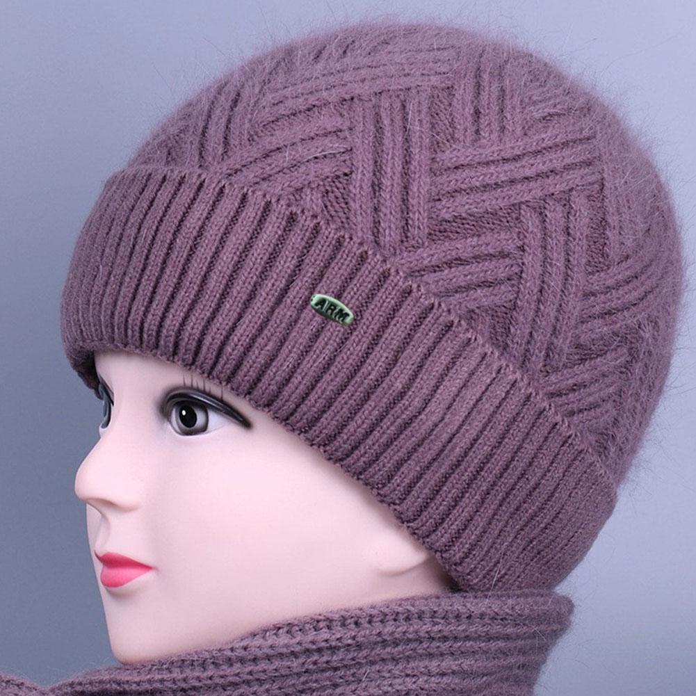 Gorro de inverno para mulher,  - Beanie Cuffed Knit avaliação e preço
