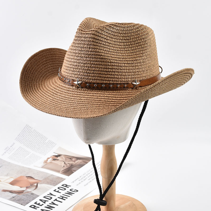 Chapéu de Cowboy Feminino de P - Cowboy Hat Straw avaliação e preço