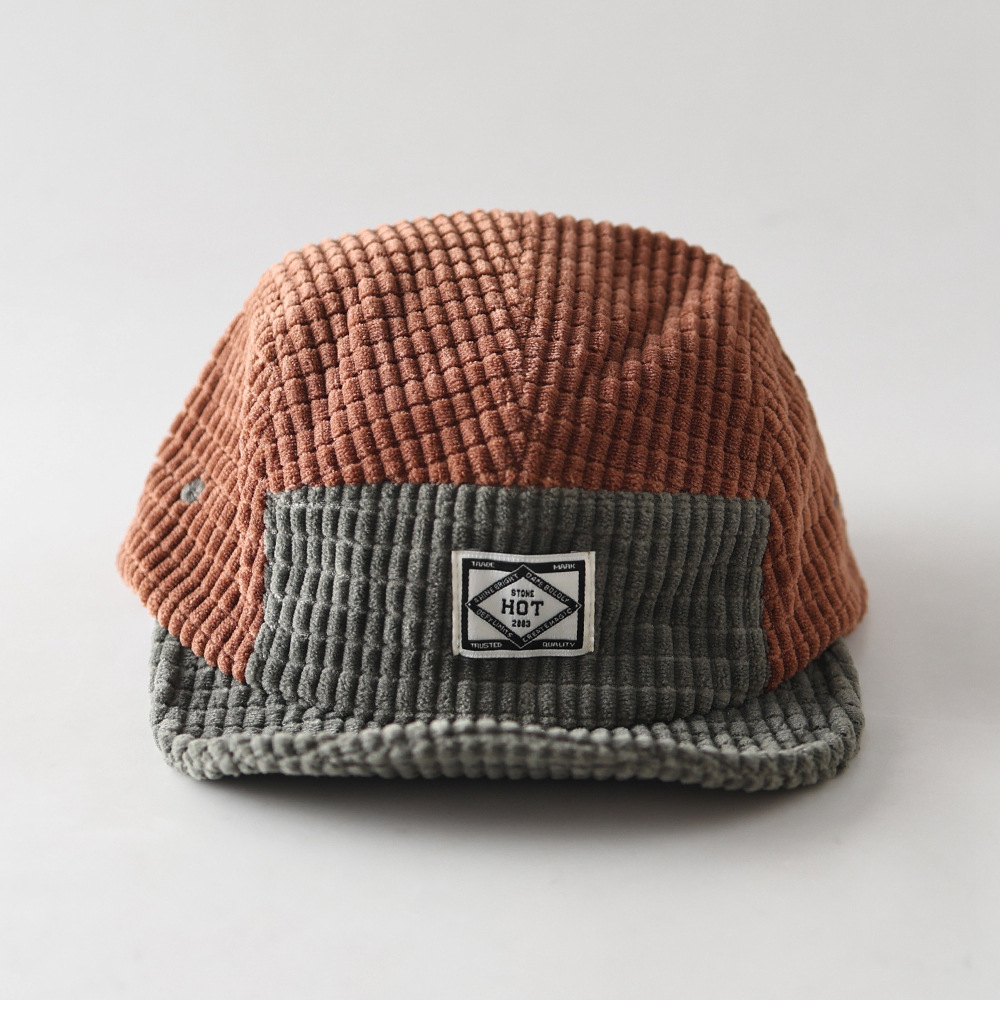 Boné de Beisebol de Veludo Cot - Corduroy Cap 5 Panel avaliação e preço
