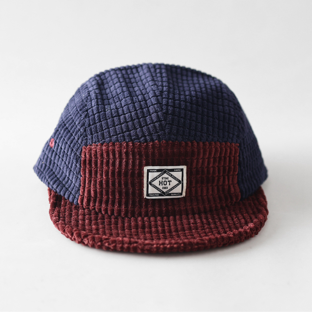 Boné de Beisebol de Veludo Cot - Corduroy Cap 5 Panel avaliação e preço