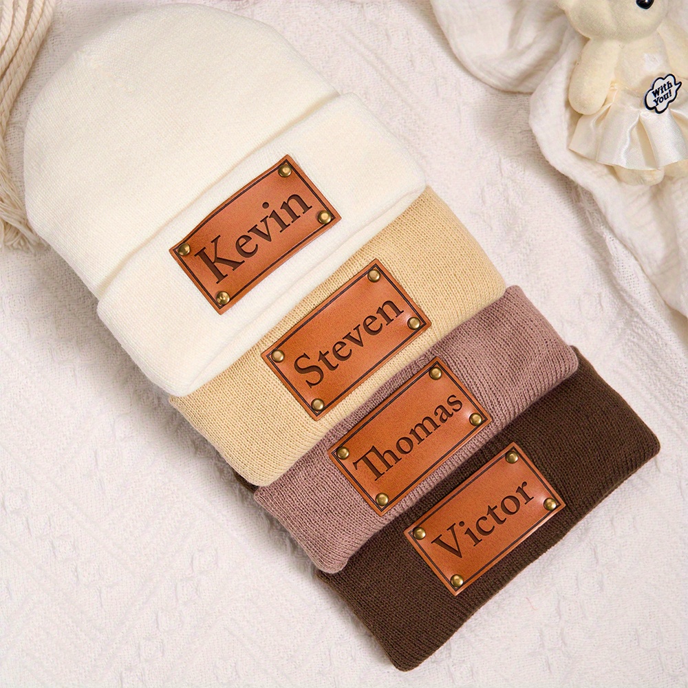 Gorro de inverno de malha com  - Beanie Cuffed Knit avaliação e preço
