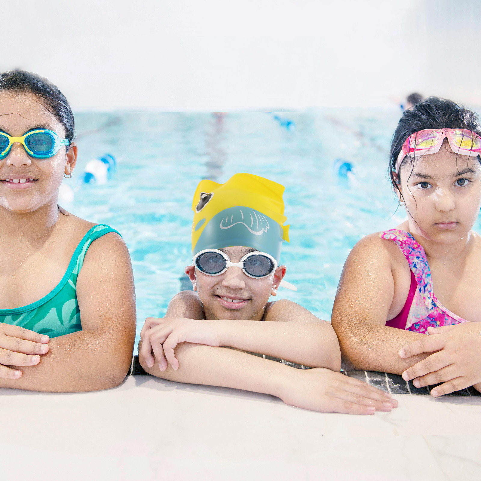 Touca de natação de silicone c - Swim Hat Silicone avaliação e preço