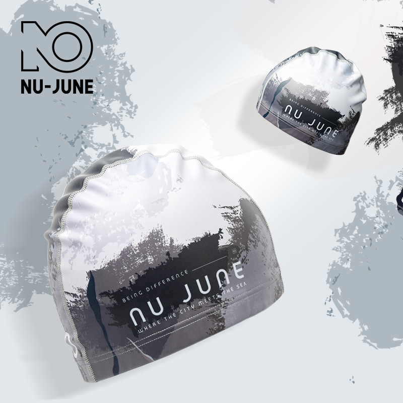 Nujune alta elástica natação b - Swim Hat Silicone avaliação e preço