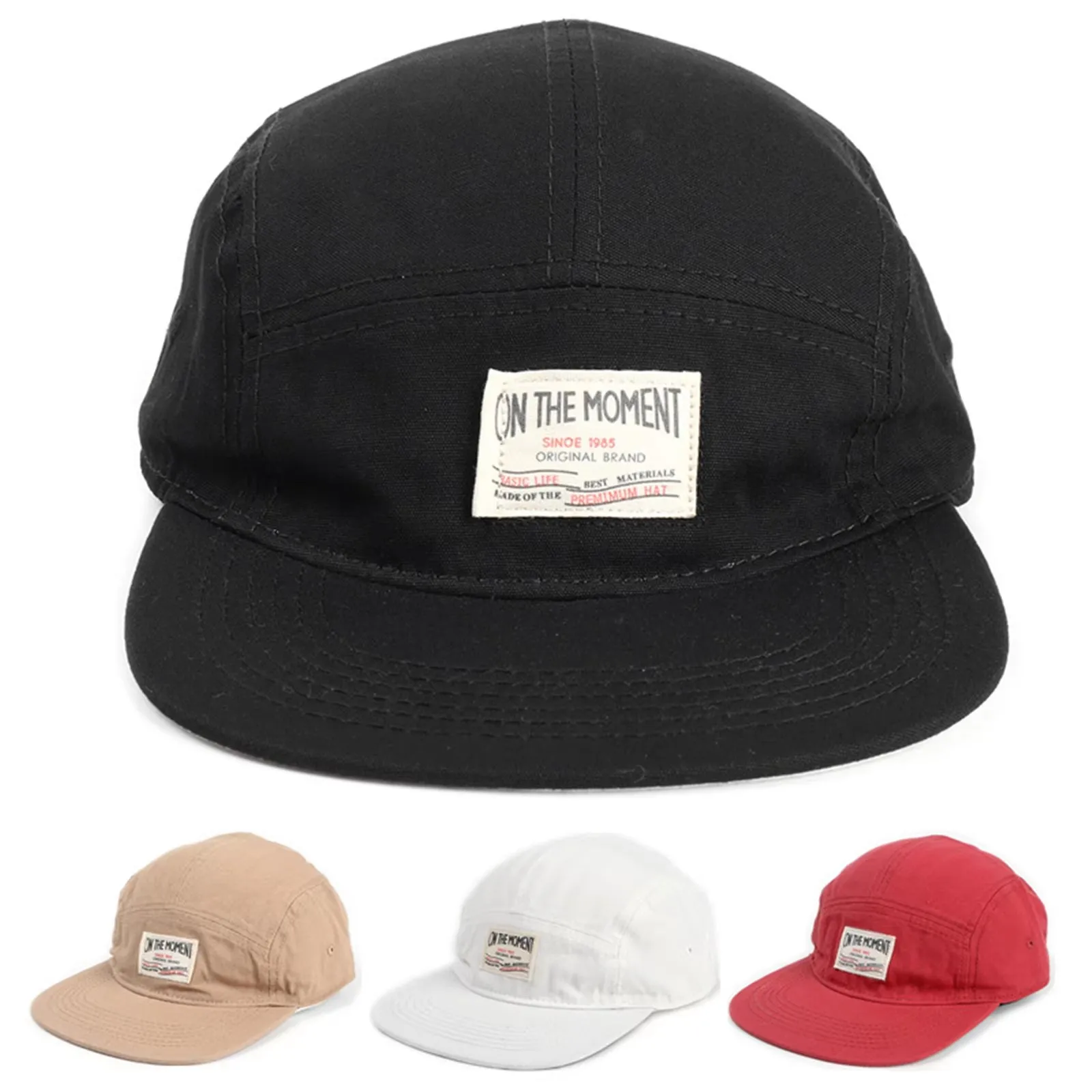 Novo Boné de Beisebol de Algod - Corduroy Cap 5 Panel avaliação e preço